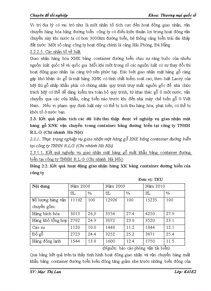 image for page Hoàn thiện nghiệp vụ giao nhận mặt hàng gỗ xuất nhập khẩu vận chuyển trong container bằng đường biển tại công ty TNHH R L G