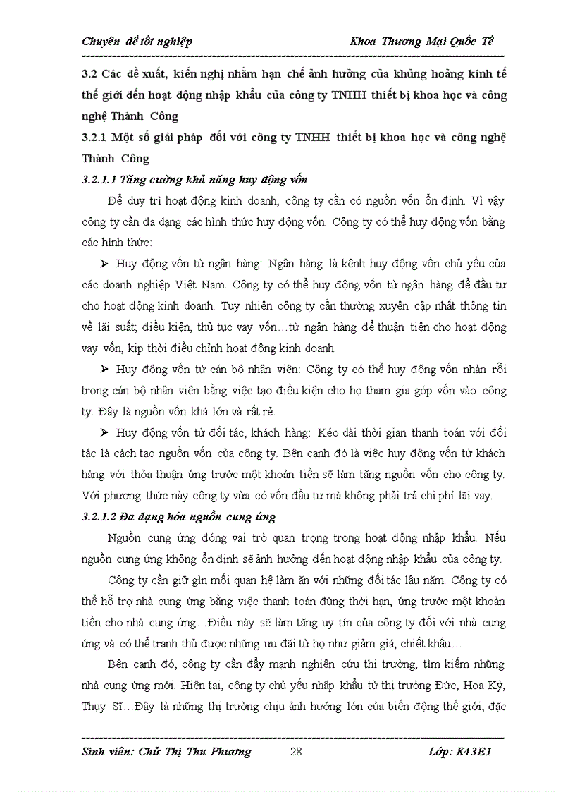 image for page Ảnh hưởng của khủng hoảng kinh tế thế giới đến kinh doanh nhập khẩu của Công ty TNHH thiết bị khoa học và công nghệ Thành Công