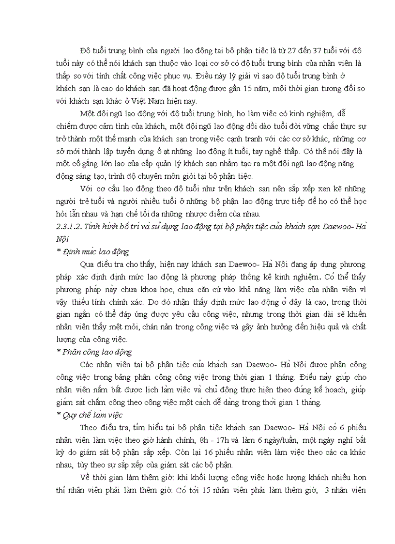 image for page Giải pháp nâng cao hiệu quả sử dụng lao động tại bộ phận tiệc của khách sạn Hà Nội Daewoo