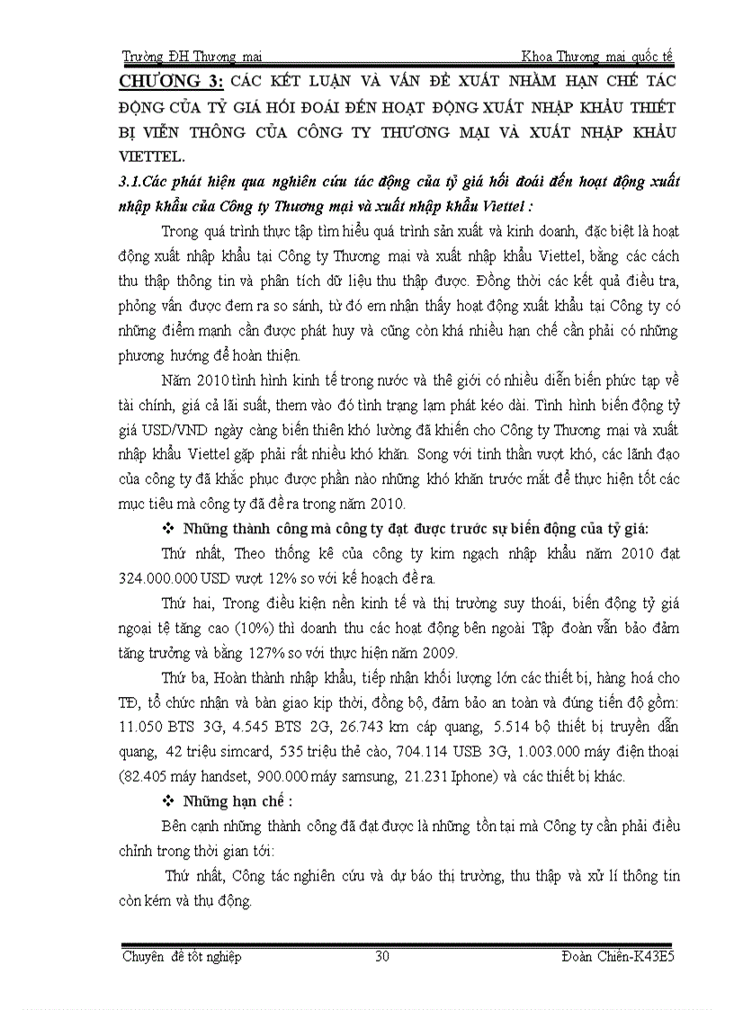 image for page Một số giải pháp hạn chế ảnh hưởng của biến động tỷ giá tới hoạt động xuất nhập khẩu thiết bị viễn thông của Công ty Thương mại và Xuất nhập khẩu Viettel