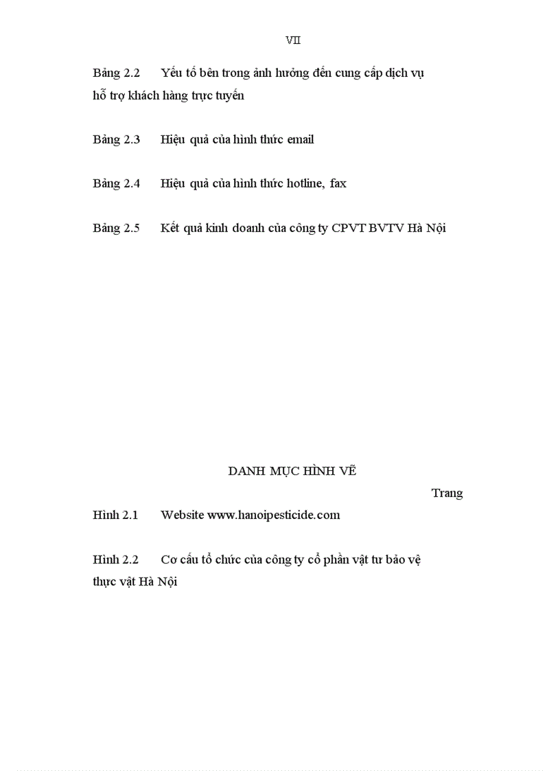 image for page Giải pháp cung cấp các dịch vụ hỗ trợ khách hàng trực tuyến trên website của công ty cổ phần vật tư bảo vệ thực vật Hà Nội