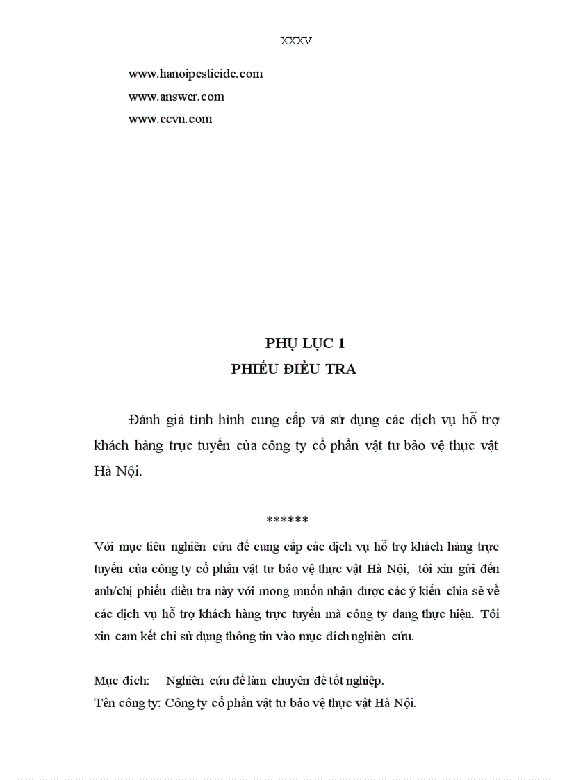 image for page Giải pháp cung cấp các dịch vụ hỗ trợ khách hàng trực tuyến trên website của công ty cổ phần vật tư bảo vệ thực vật Hà Nội