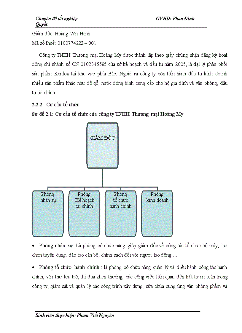 image for page Hoàn thiện phân tích tows chiến lược kinh doanh của công ty tnhh thương mại hoàng my