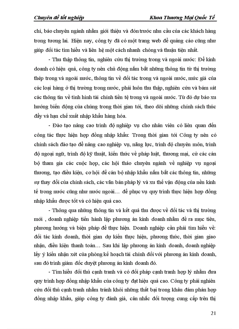 image for page Quy trình thực hiện hợp đồng nhập khẩu thiết bị sửa chữa ôtô từ thị trường Trung Quốc tại công ty cổ phần kỹ nghệ GAMMA