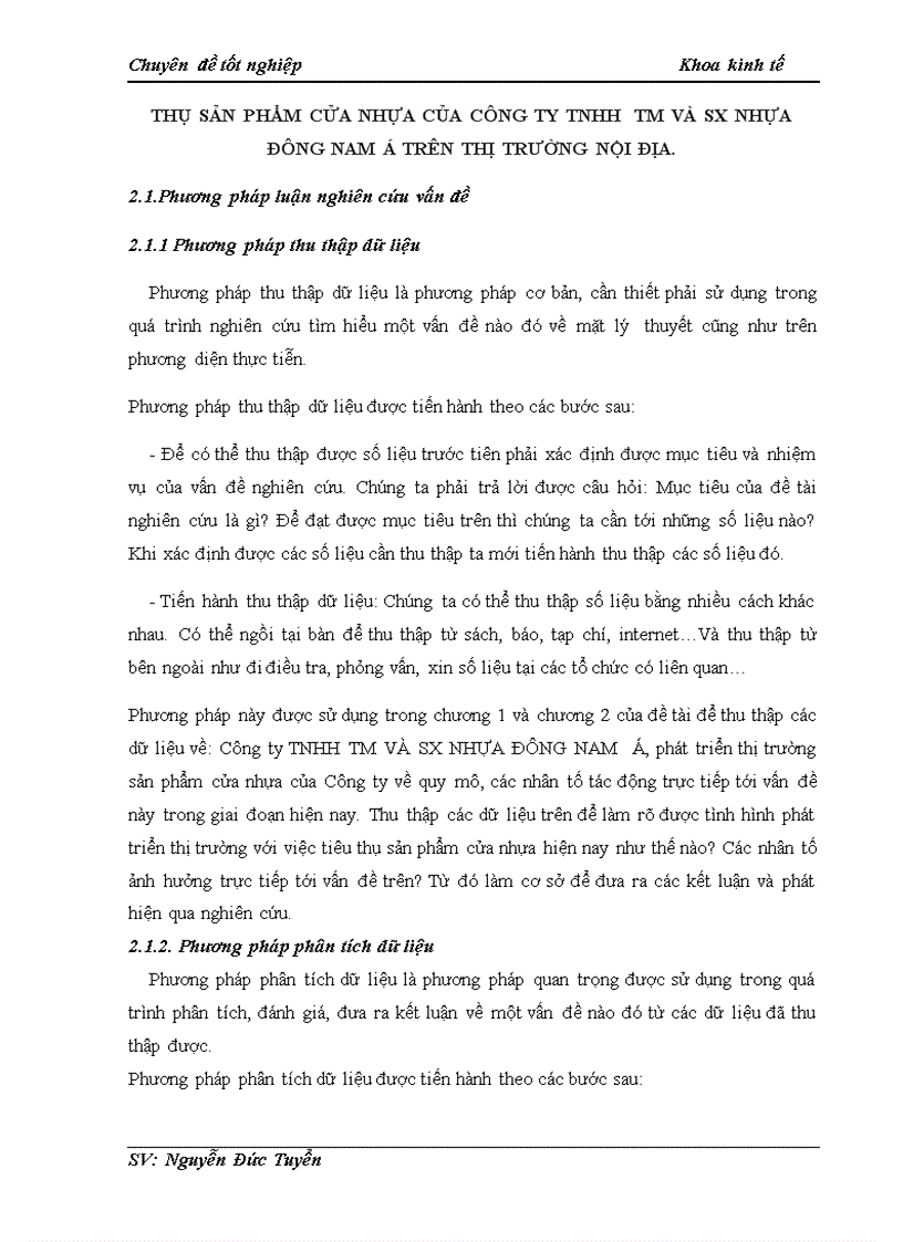 image for page Giải pháp phát triển thị trường nhằm đẩy mạnh tiêu thụ sản phẩm cửa nhựa của công ty tnhh thương mại và sản xuất nhựa dông nam á trên thị trường nội địa