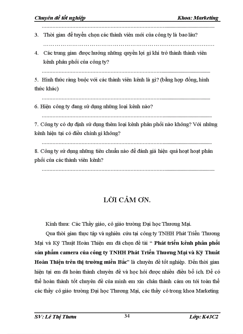 image for page Phát triển kênh phân phối sản phẩm camera của công ty TNHH Phát Triển Thương Mại và Kỹ Thuât Hoàn Thiện trên thị trường miền Bắc