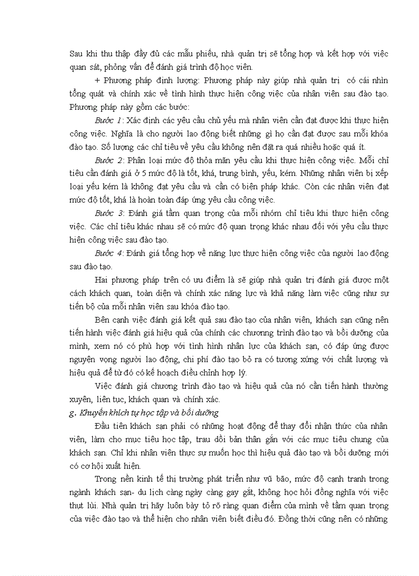image for page Tăng cường đào tạo và bồi dưỡng nhân lực tại khách sạn Paramount 1