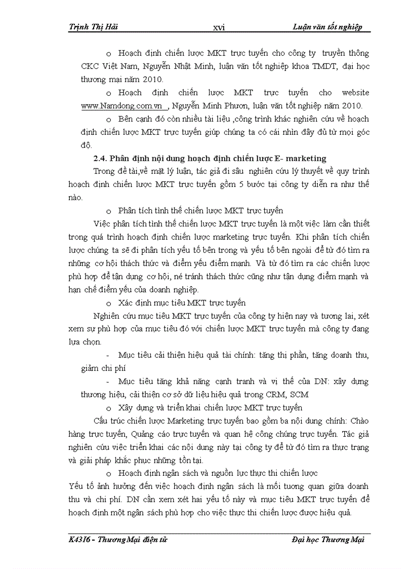 image for page Hoạch định chiến lược MKT trực tuyến tại website Archi vn 1