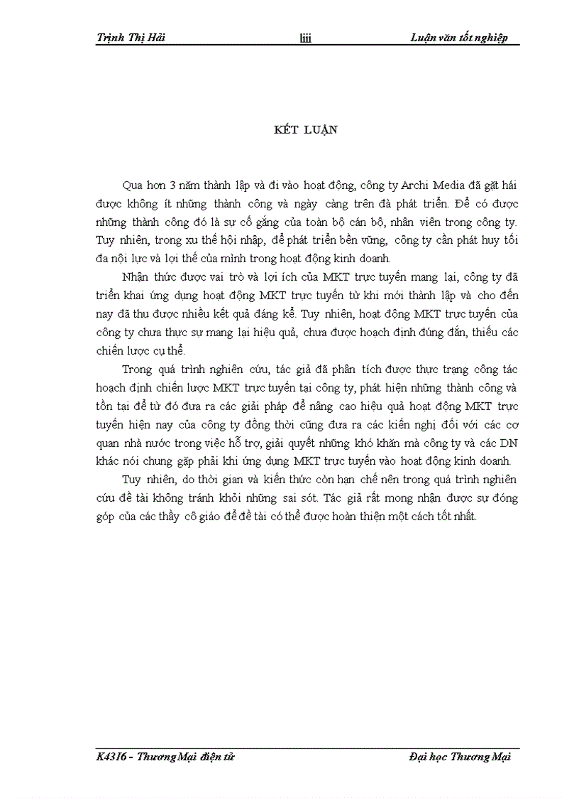 image for page Hoạch định chiến lược MKT trực tuyến tại website Archi vn 1