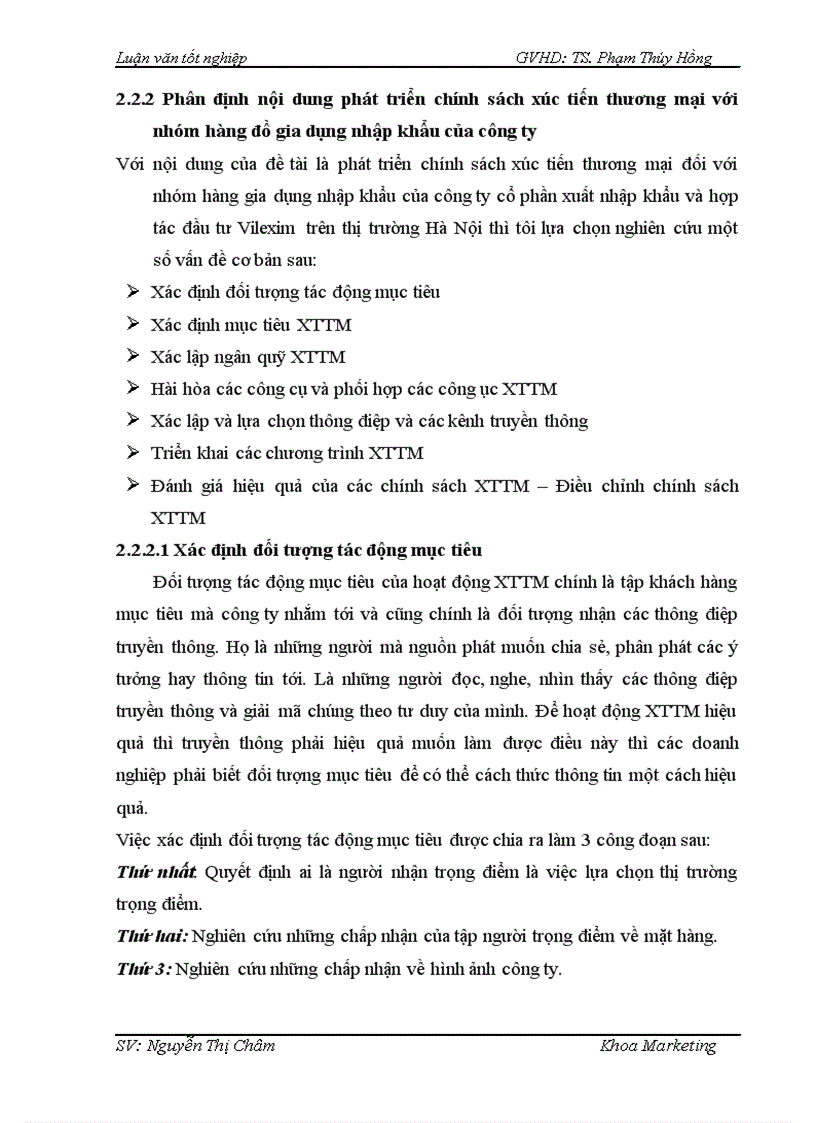 image for page Phát triển chính sách xúc tiến thương mại đối với sản phẩm hàng gia dụng nhập khẩu cho thị trường Hà Nội của công ty cổ phần xuất nhập khẩu và hợp tác đầu tư Vilexim 1