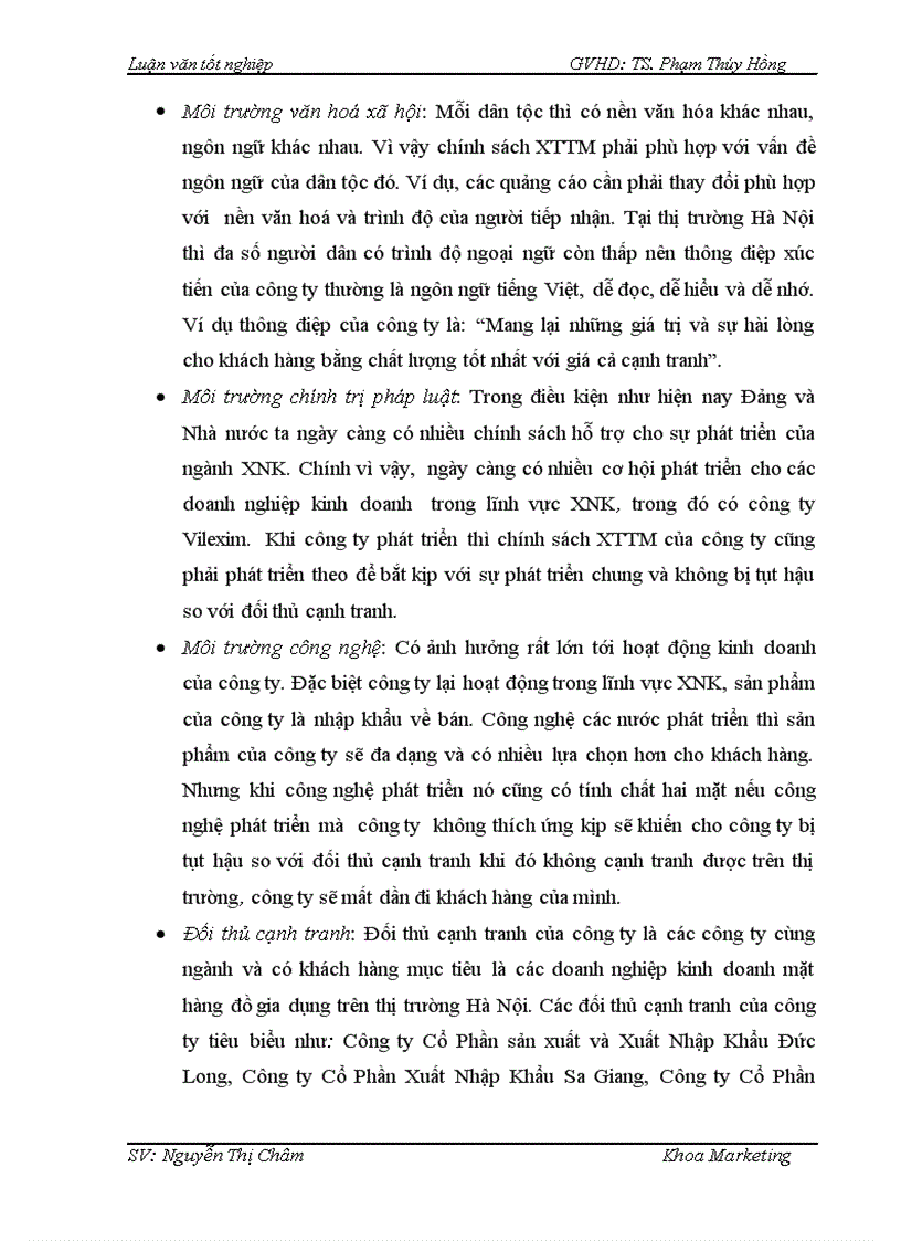 image for page Phát triển chính sách xúc tiến thương mại đối với sản phẩm hàng gia dụng nhập khẩu cho thị trường Hà Nội của công ty cổ phần xuất nhập khẩu và hợp tác đầu tư Vilexim 1