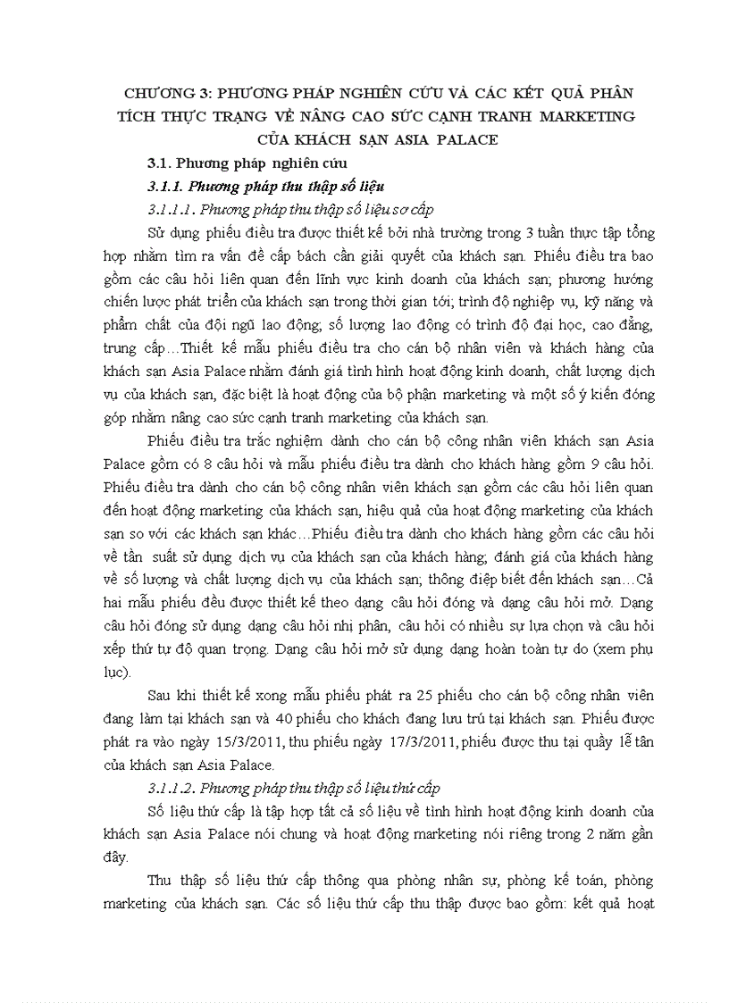 image for page Giải pháp nâng cao sức cạnh tranh marketing của khách sạn asia palace