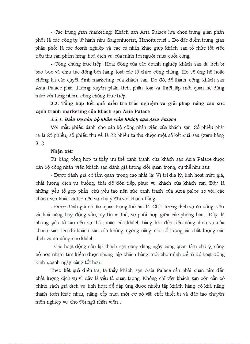 image for page Giải pháp nâng cao sức cạnh tranh marketing của khách sạn asia palace