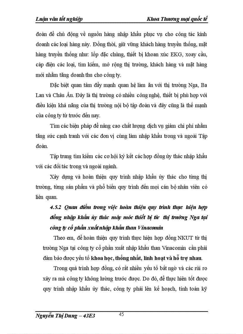 image for page Hoàn thiện quy trình thực hiện hợp đồng nhập khẩu ủy thác máy móc thiết bị từ thị trường Nga của công ty cổ phần xuất nhập khẩu than Vinacomin 1