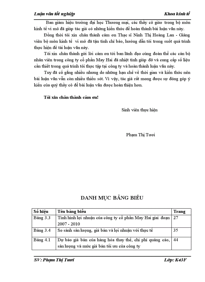 image for page Kiểm định mối quan hệ giữa chi phí và lợi nhuận Một số giải pháp nhằm tối đa hóa lợi nhuận tại Công ty cổ phần May Hai