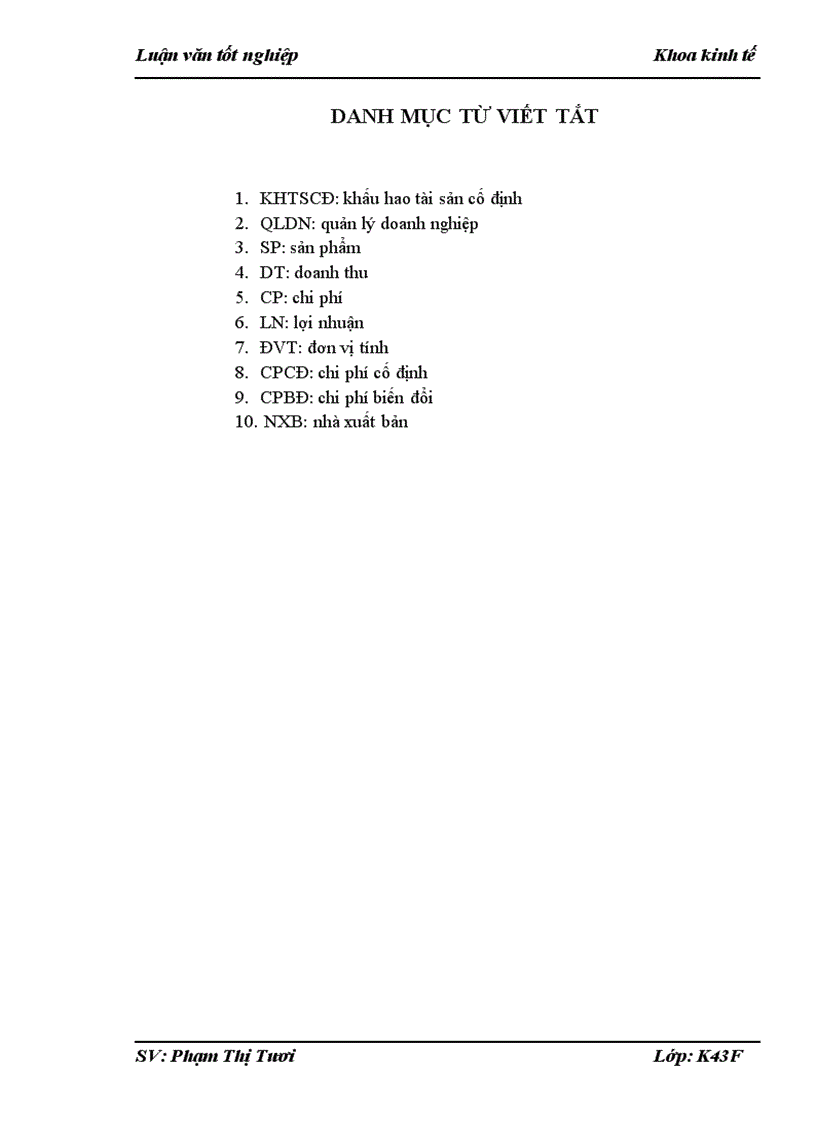 image for page Kiểm định mối quan hệ giữa chi phí và lợi nhuận Một số giải pháp nhằm tối đa hóa lợi nhuận tại Công ty cổ phần May Hai