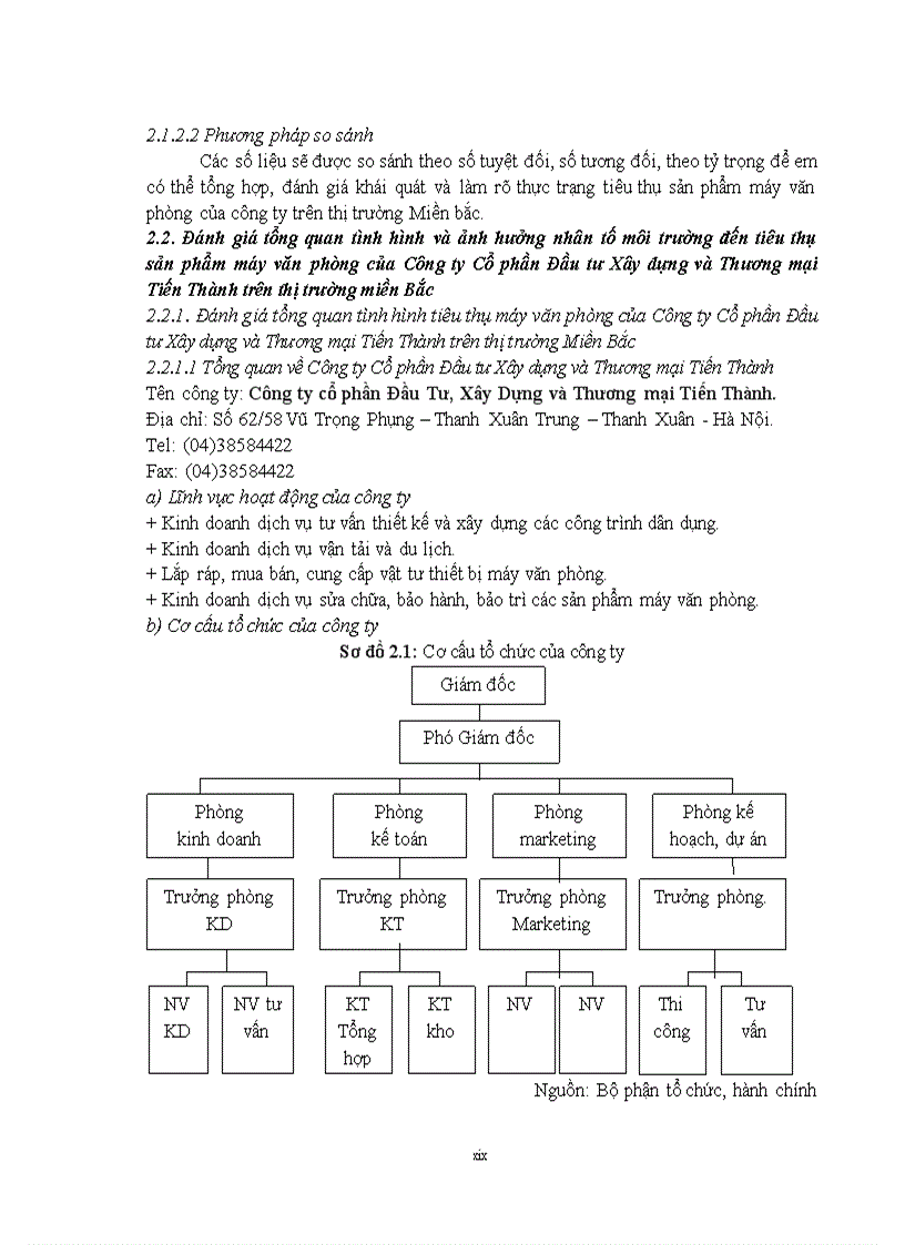 image for page Đẩy mạnh tiêu thụ máy văn phòng của công ty cổ phần đầu tư xây dựng và thương mại tiến thành trên thị trường miền bắc