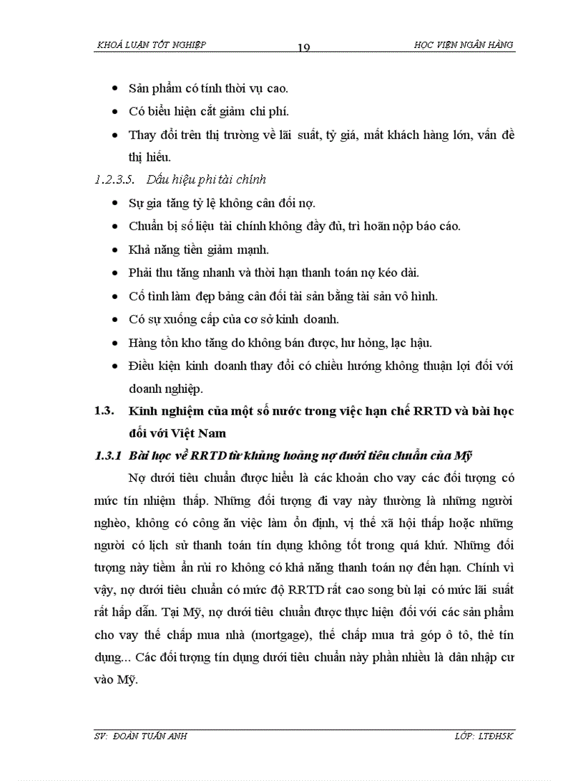 image for page Giải pháp phòng ngừa và hạn chế rủi ro tín dụng trong hoạt động kinh doanh tại NHTMCP Á Châu 1