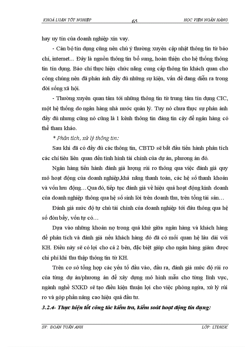 image for page Giải pháp phòng ngừa và hạn chế rủi ro tín dụng trong hoạt động kinh doanh tại NHTMCP Á Châu 1