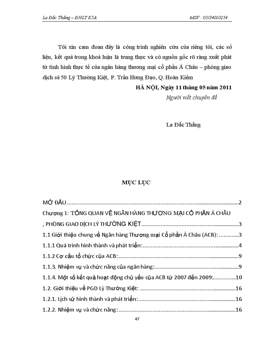image for page Thực trạng hoạt động cho vay sản xuất kinh doanh dành cho khách hàng cá nhân tại ngân hàng thương mại cổ phần Á Châu phòng giao dịch Lý Thường Kiệt 1