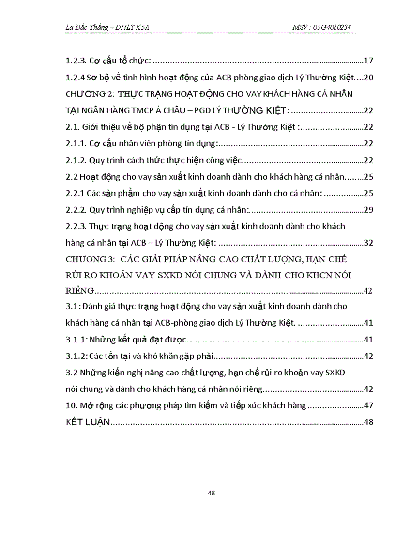 image for page Thực trạng hoạt động cho vay sản xuất kinh doanh dành cho khách hàng cá nhân tại ngân hàng thương mại cổ phần Á Châu phòng giao dịch Lý Thường Kiệt 1