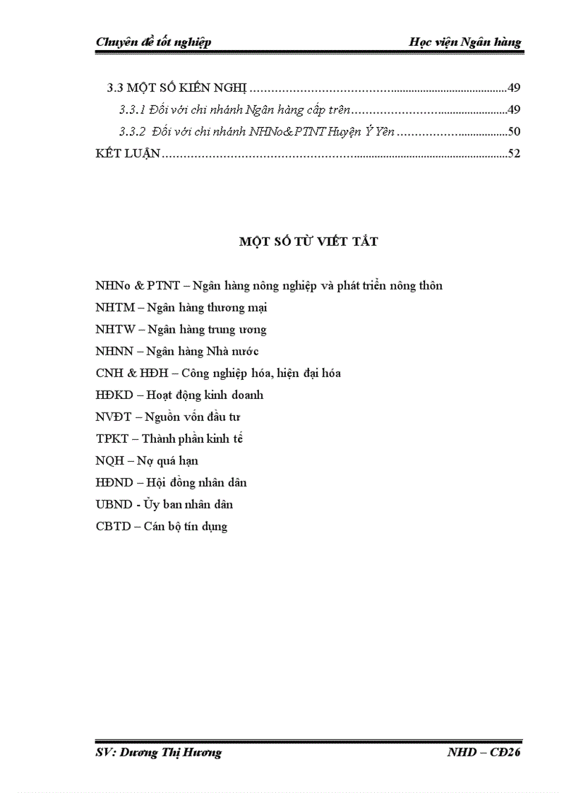image for page Một số giải pháp nhằm mở rộng và nâng cao chất lượng tín dụng đối với hộ sản xuất ở Ngân hàng nông nghiệp và phát triển nông thôn huyện Ý Yên Tỉnh Nam Định