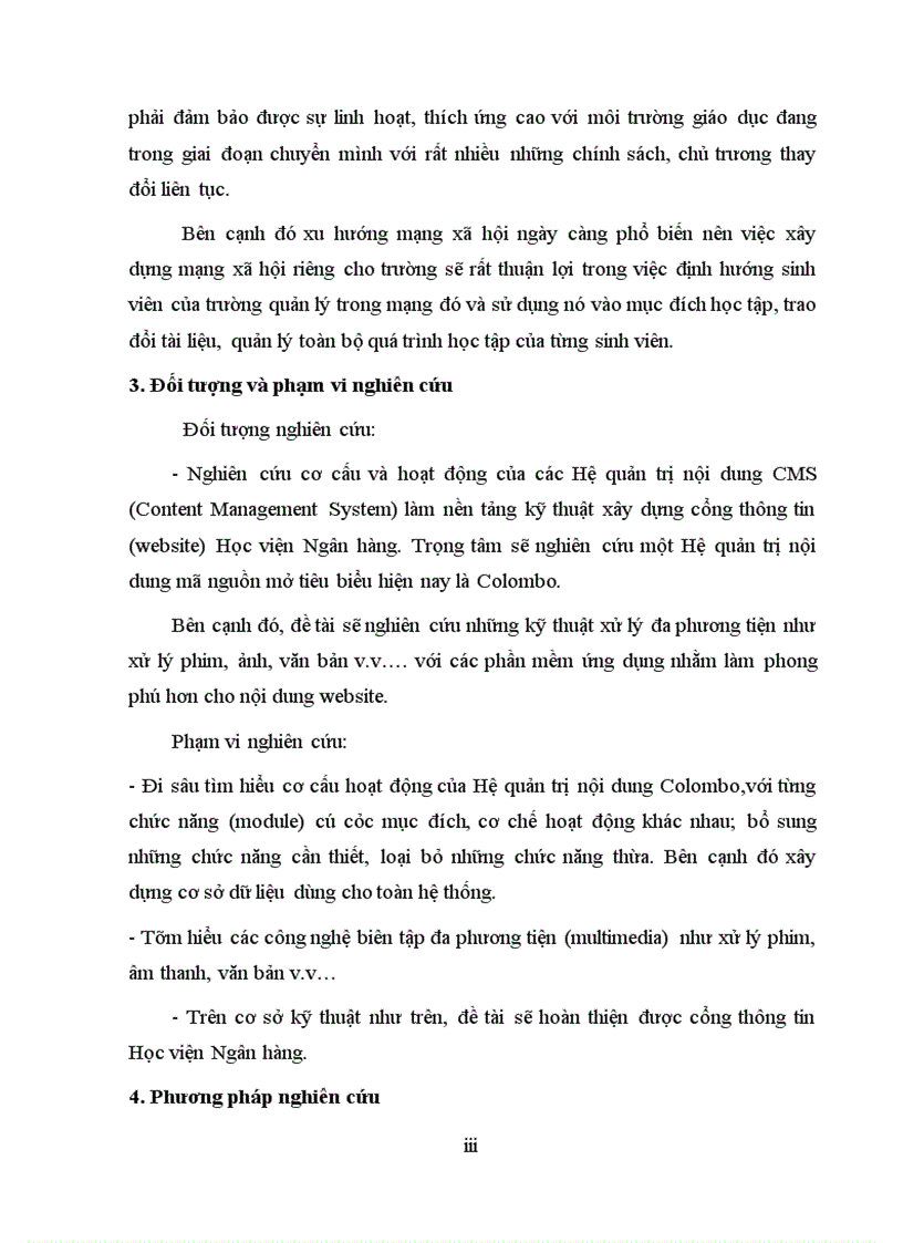 image for page Xây dựng hệ thống cổng thông tin cho học viện ngân hàng