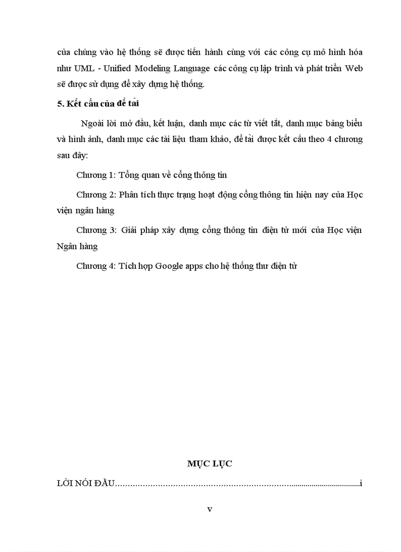 image for page Xây dựng hệ thống cổng thông tin cho học viện ngân hàng