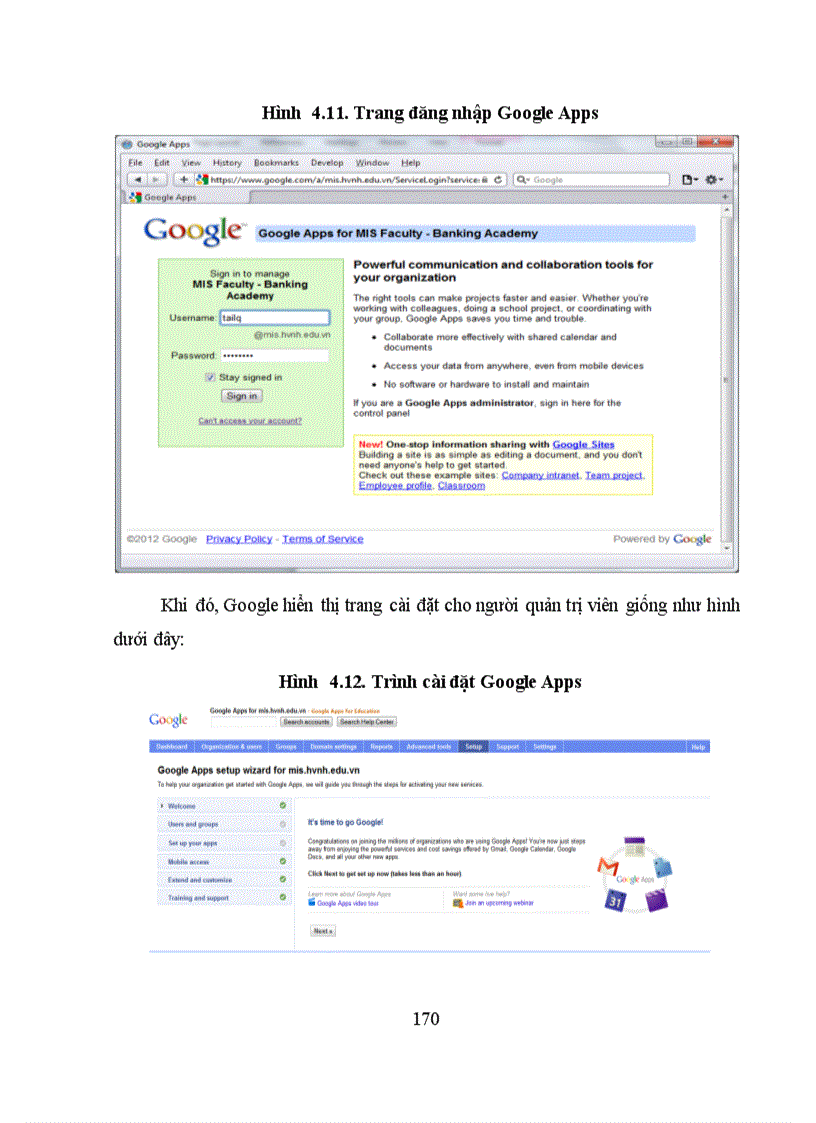 image for page Xây dựng hệ thống cổng thông tin cho học viện ngân hàng