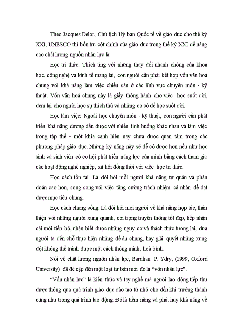 image for page Một số vấn đề cơ bản về nguồn nhân lực