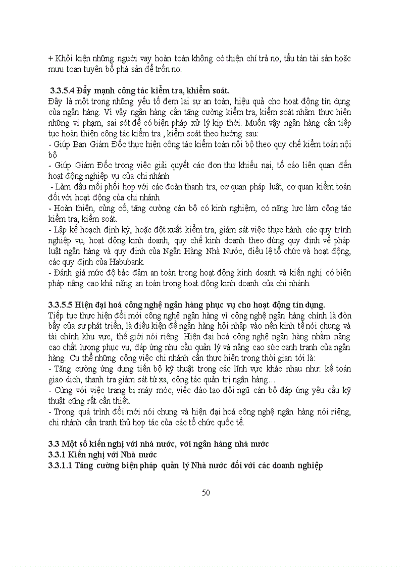 image for page Giải pháp nâng cao chất lượng tín dụng tại Chi nhánh Hàng Trống Ngân hàng TMCP nhà Hà Nội