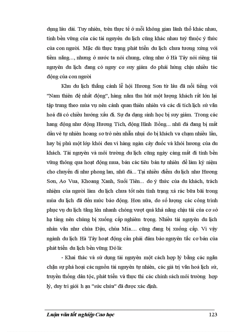 image for page Tổ chức lãnh thổ du lịch Hà Tây 1