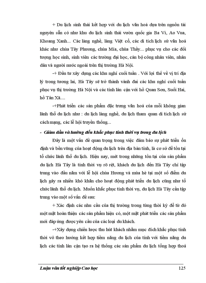 image for page Tổ chức lãnh thổ du lịch Hà Tây 1