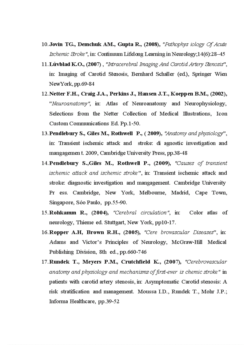 image for page Trình bày những hiểu biết về giải phẫu và sinh lý tưới máu não