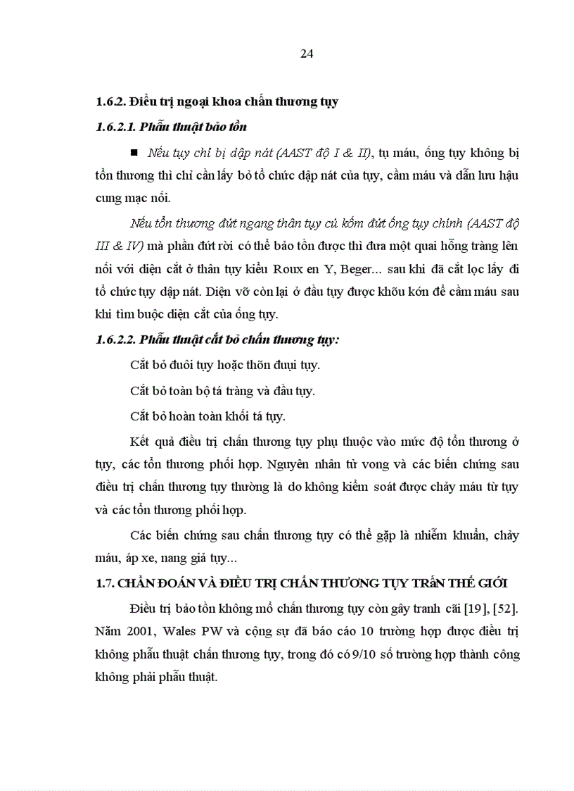 image for page Đánh giá kết quả điều trị bảo tồn không mổ chấn thương tụy tại bệnh viện Việt Đức từ 2006 2010 5