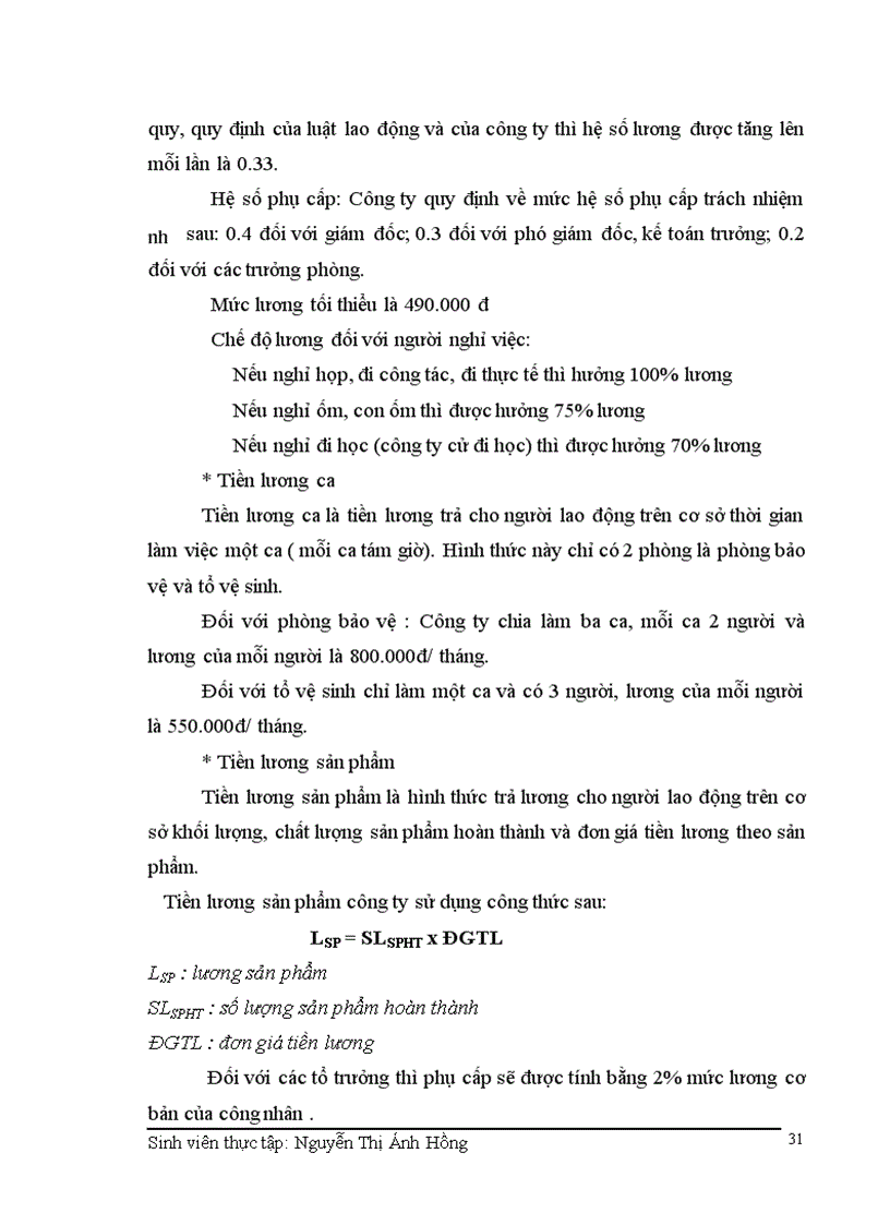 image for page Tổ chức kế toán tiền lương và các khoản trích theo lương tại Công ty TNHH vật liệu xây dựng