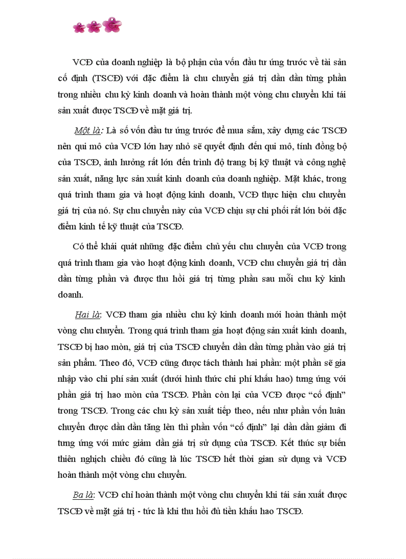 image for page Các giải pháp chủ yếu nâng cao hiệu quả quản lý sử dụng vốn kinh doanh tại Công ty cổ phần SOMECO Sông Đà