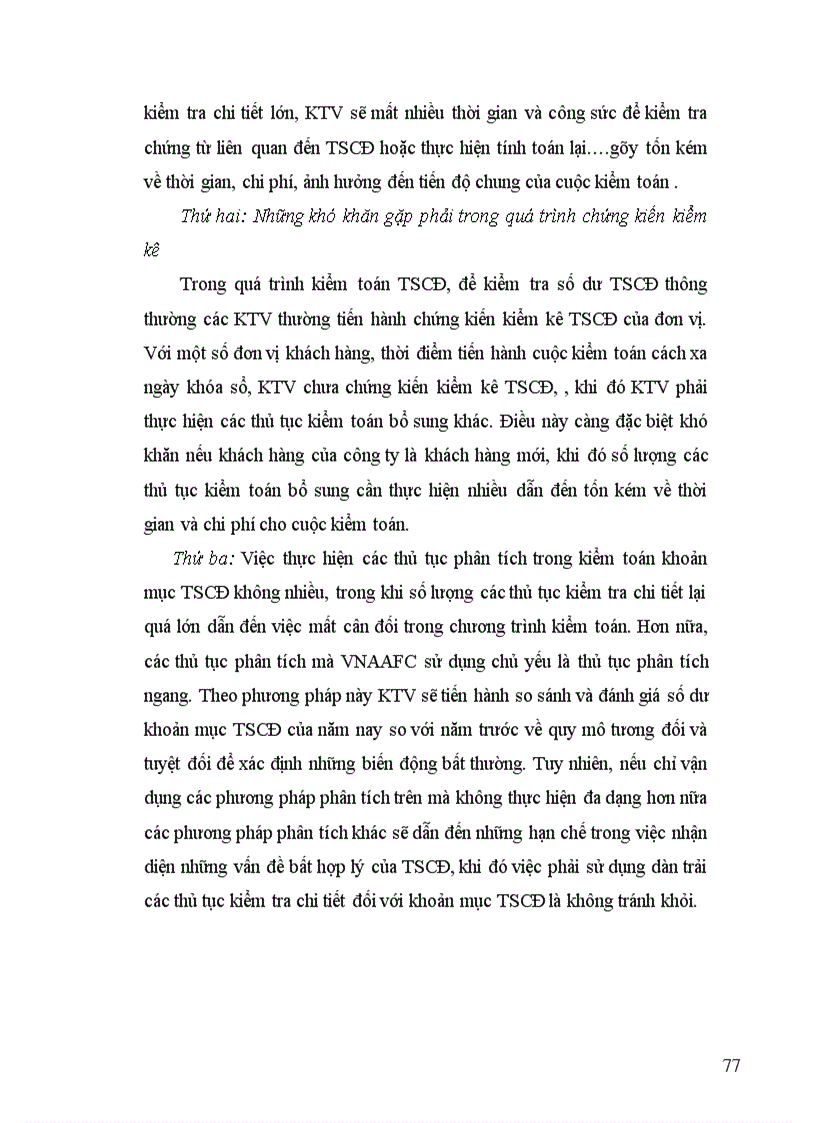 image for page Hoàn thiện quy trình kiểm toán khoản mục tài sản cố định trong kiểm toán báo cáo tài chính do công ty TNHH Tài chính kế toán và kiểm toán Việt Nam thực hiện