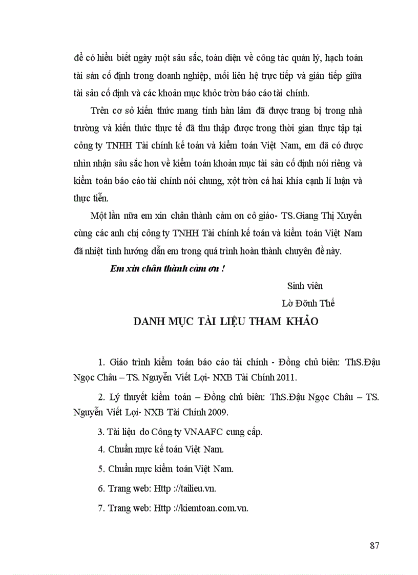image for page Hoàn thiện quy trình kiểm toán khoản mục tài sản cố định trong kiểm toán báo cáo tài chính do công ty TNHH Tài chính kế toán và kiểm toán Việt Nam thực hiện