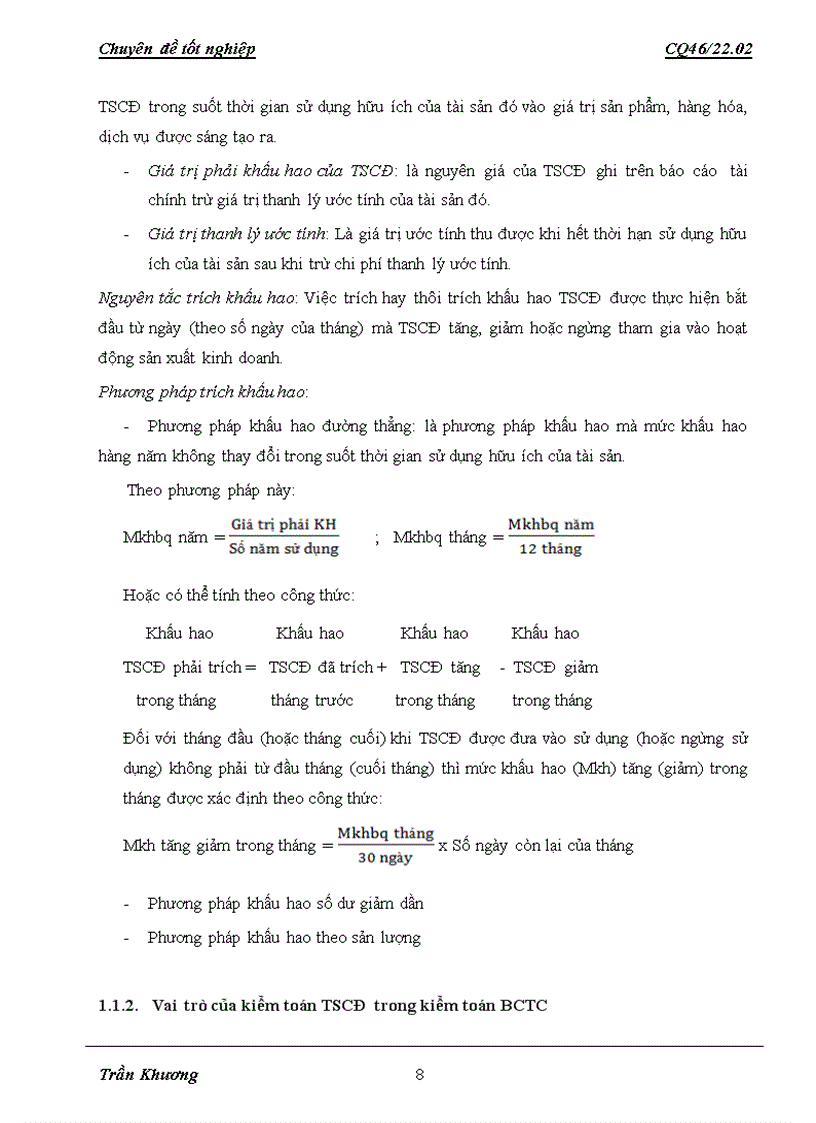 image for page Hoàn thiện quy trình kiểm toán khoản mục tài sản cố định tại công ty tnhh dịch vụ tư vấn tài chính kế toán và kiểm toán aasc