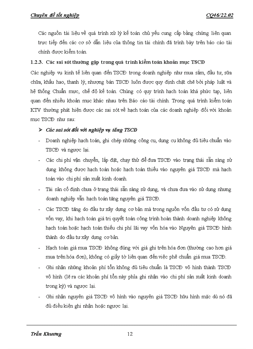 image for page Hoàn thiện quy trình kiểm toán khoản mục tài sản cố định tại công ty tnhh dịch vụ tư vấn tài chính kế toán và kiểm toán aasc