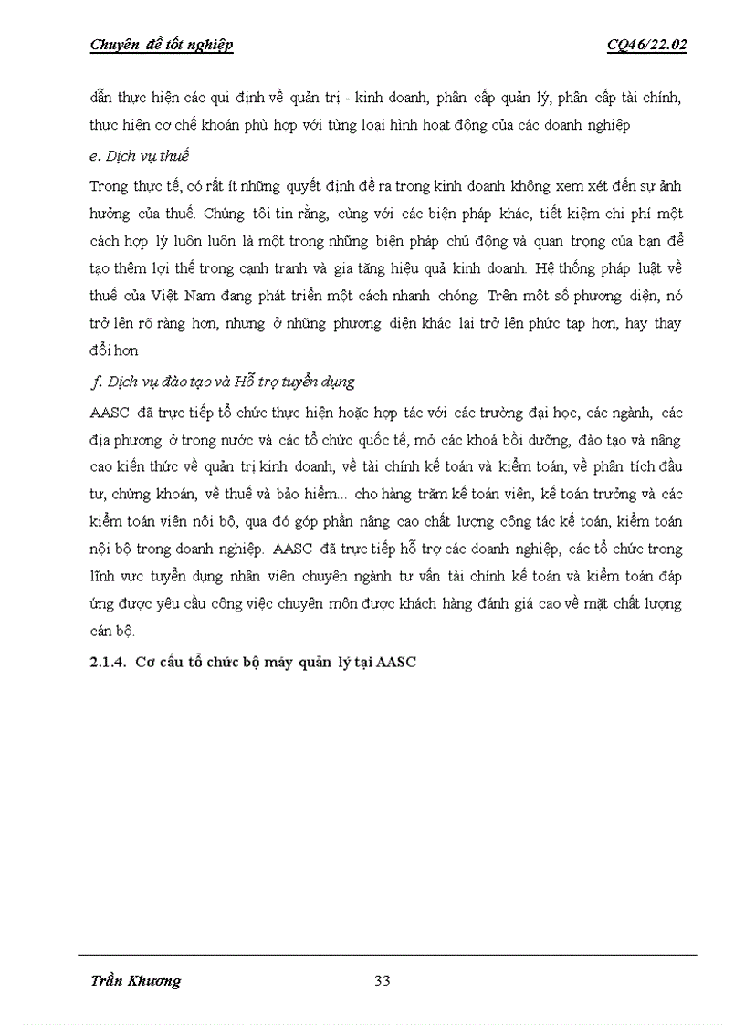 image for page Hoàn thiện quy trình kiểm toán khoản mục tài sản cố định tại công ty tnhh dịch vụ tư vấn tài chính kế toán và kiểm toán aasc