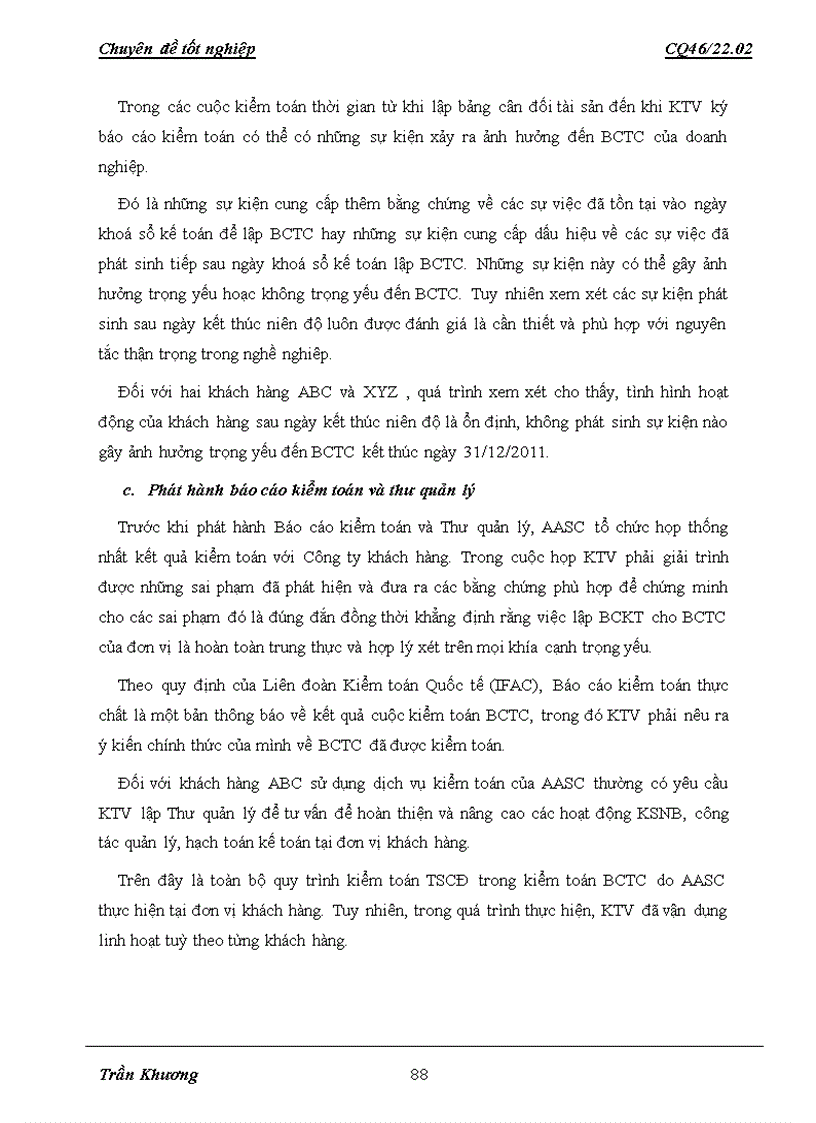 image for page Hoàn thiện quy trình kiểm toán khoản mục tài sản cố định tại công ty tnhh dịch vụ tư vấn tài chính kế toán và kiểm toán aasc