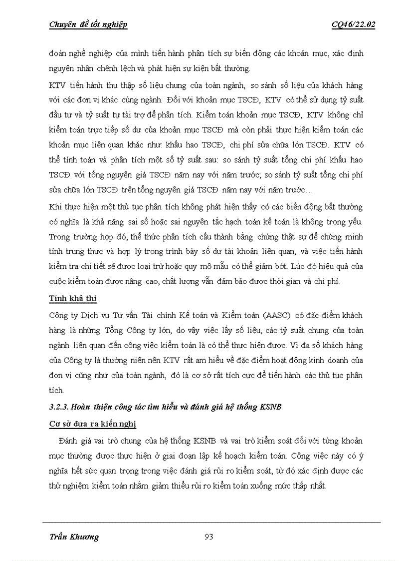 image for page Hoàn thiện quy trình kiểm toán khoản mục tài sản cố định tại công ty tnhh dịch vụ tư vấn tài chính kế toán và kiểm toán aasc