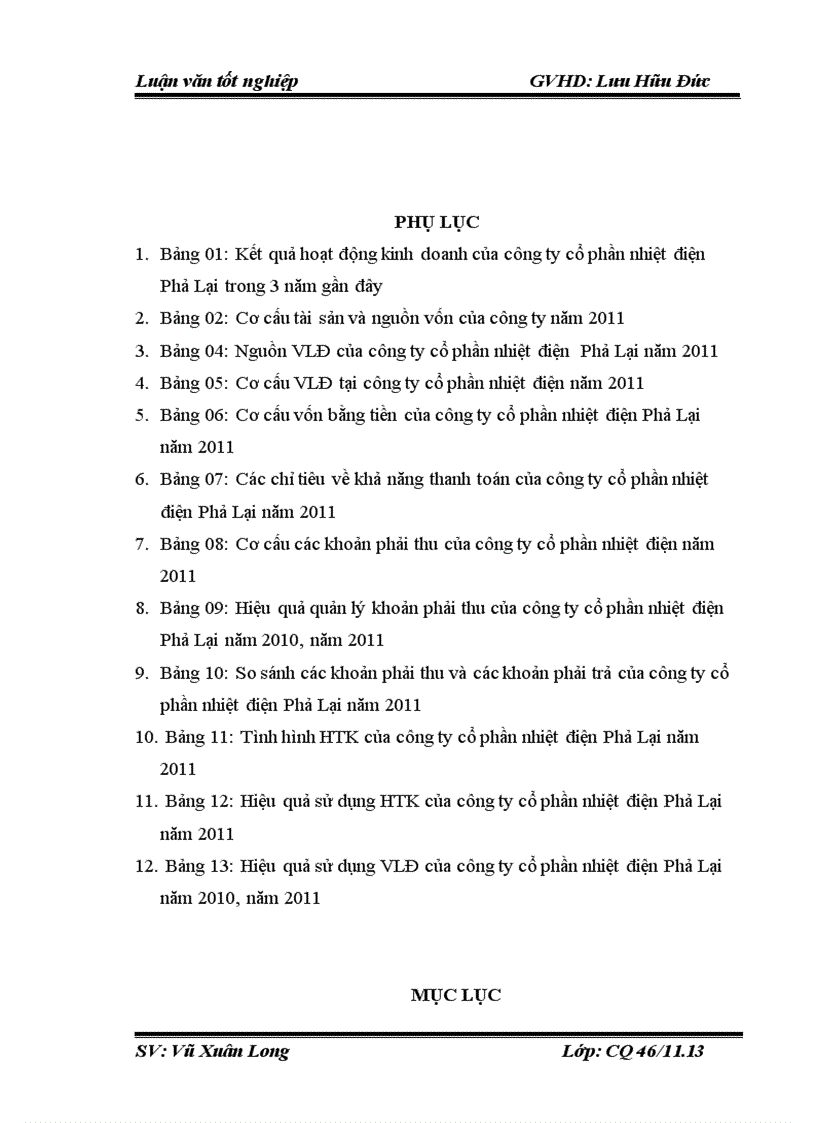 image for page Vốn lưu động và các giải pháp chủ yếu nâng cao hiệu quả sử dụng vốn lưu động tại Công ty Cổ phần nhiệt điện Phả Lại