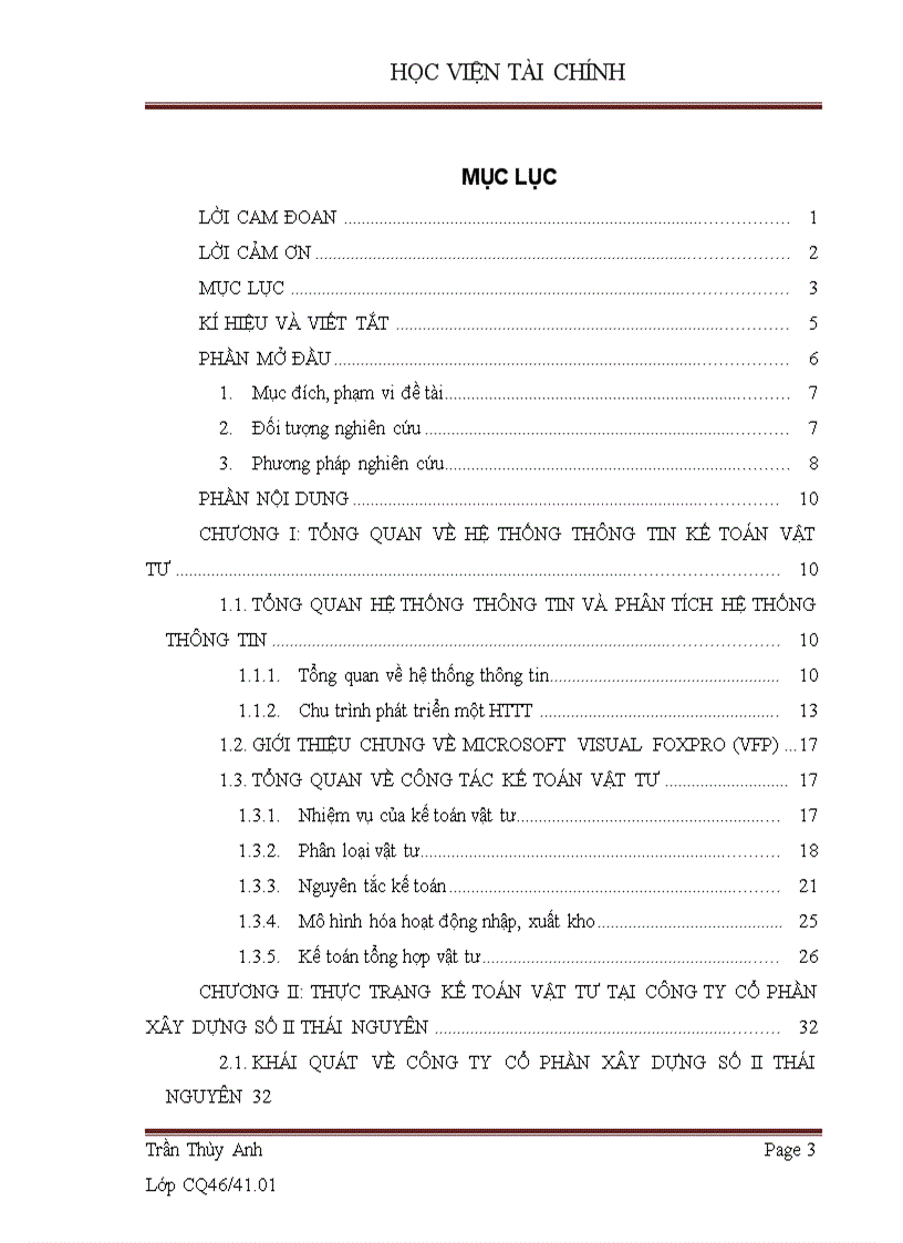 image for page Xây dựng phần mềm quản lý vật tư tại Công ty Cổ phần xây dựng số II Thái Nguyên