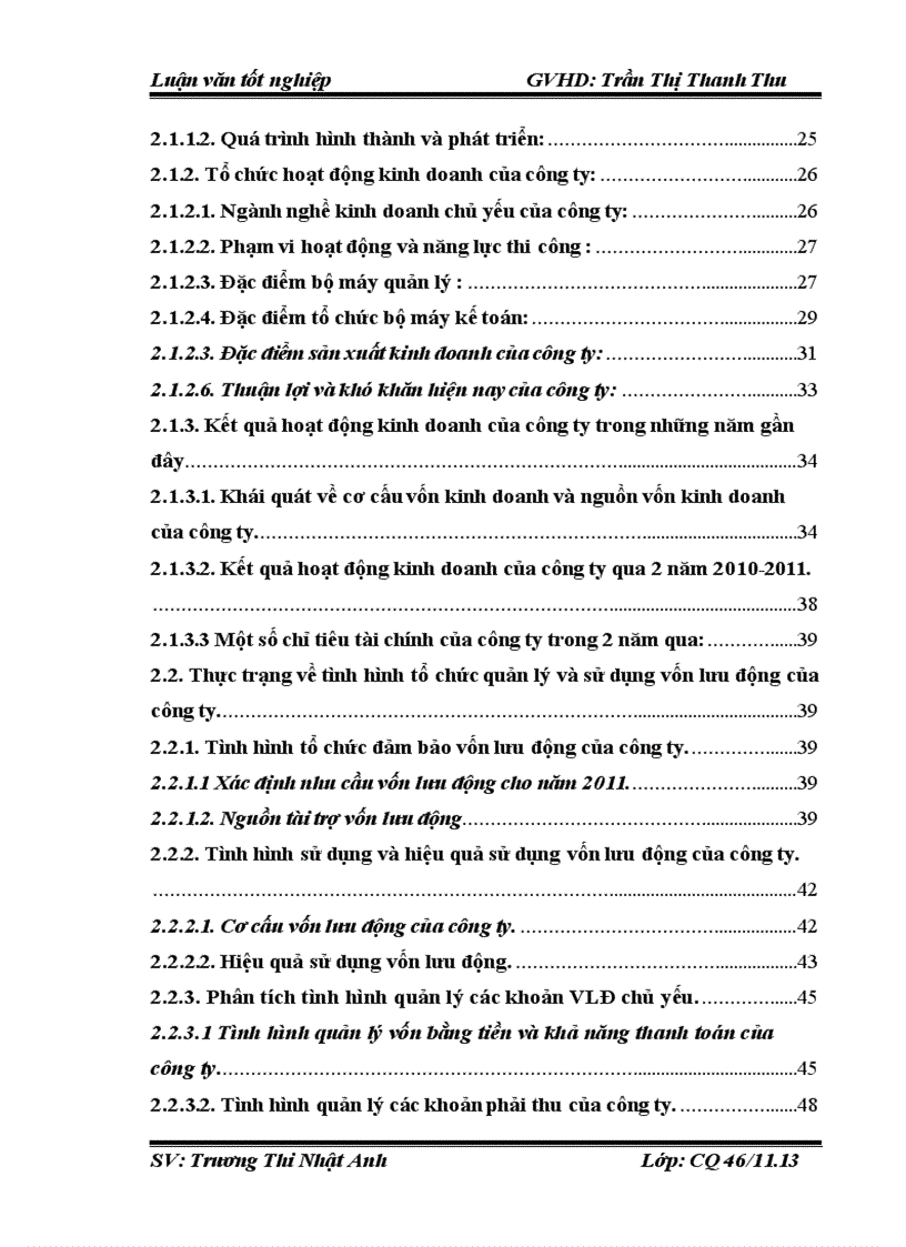 image for page Vốn lưu động và các giải pháp chủ yếu nâng cao hiệu quả sử dụng vốn lưu động tại Công ty Cổ phần Đầu tư Xây dựng và Thương mại Lâm Bình