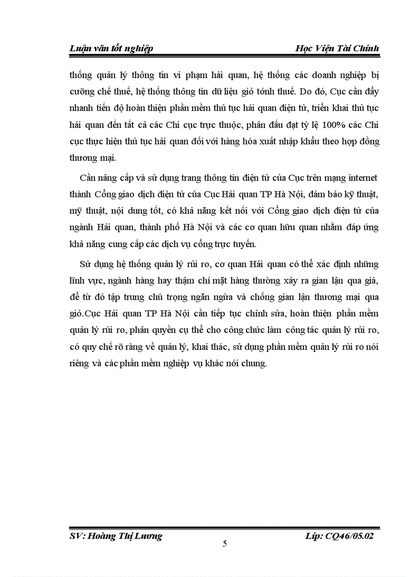 image for page Công tác quản lý thu thuế nhập khẩu tại Cục Hải quan TP Hà Nội 1