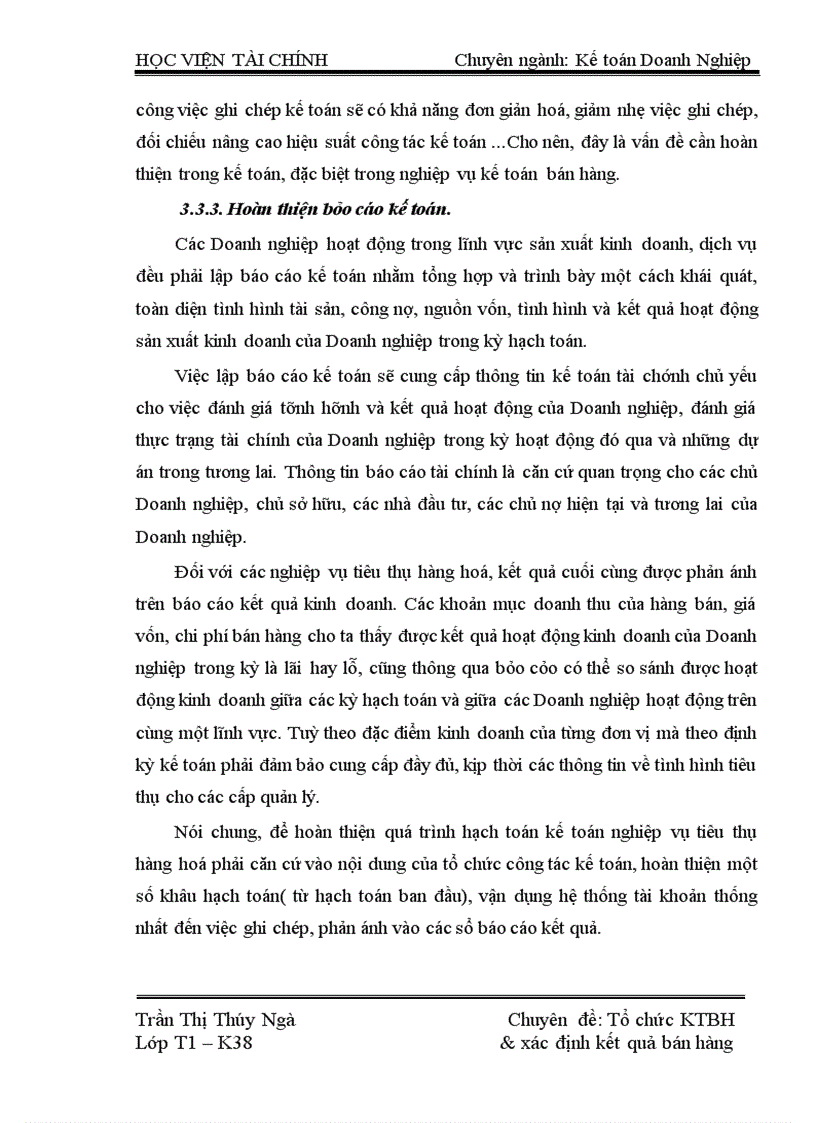 image for page Tổ chức kế toán bán hàng và xác định kết quả bán hàng tại Công ty TNHH Đầu tư Thương mại Ngọc Sơn