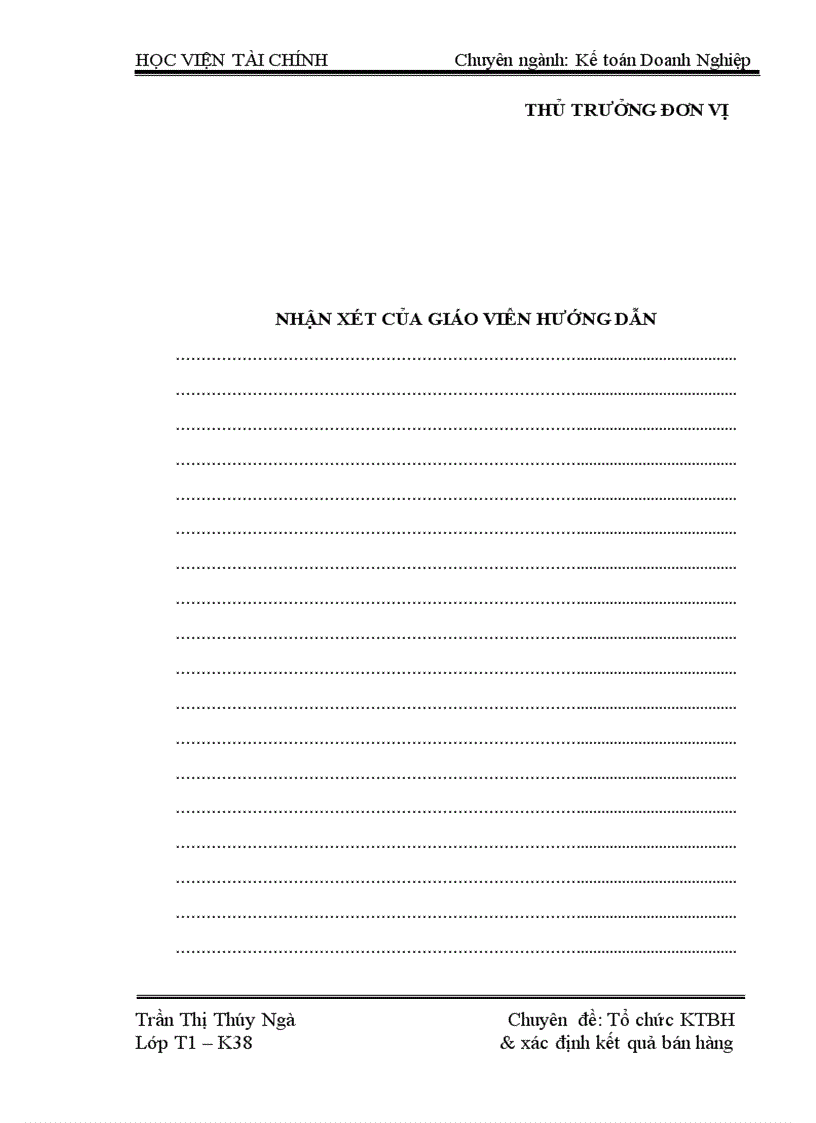 image for page Tổ chức kế toán bán hàng và xác định kết quả bán hàng tại Công ty TNHH Đầu tư Thương mại Ngọc Sơn